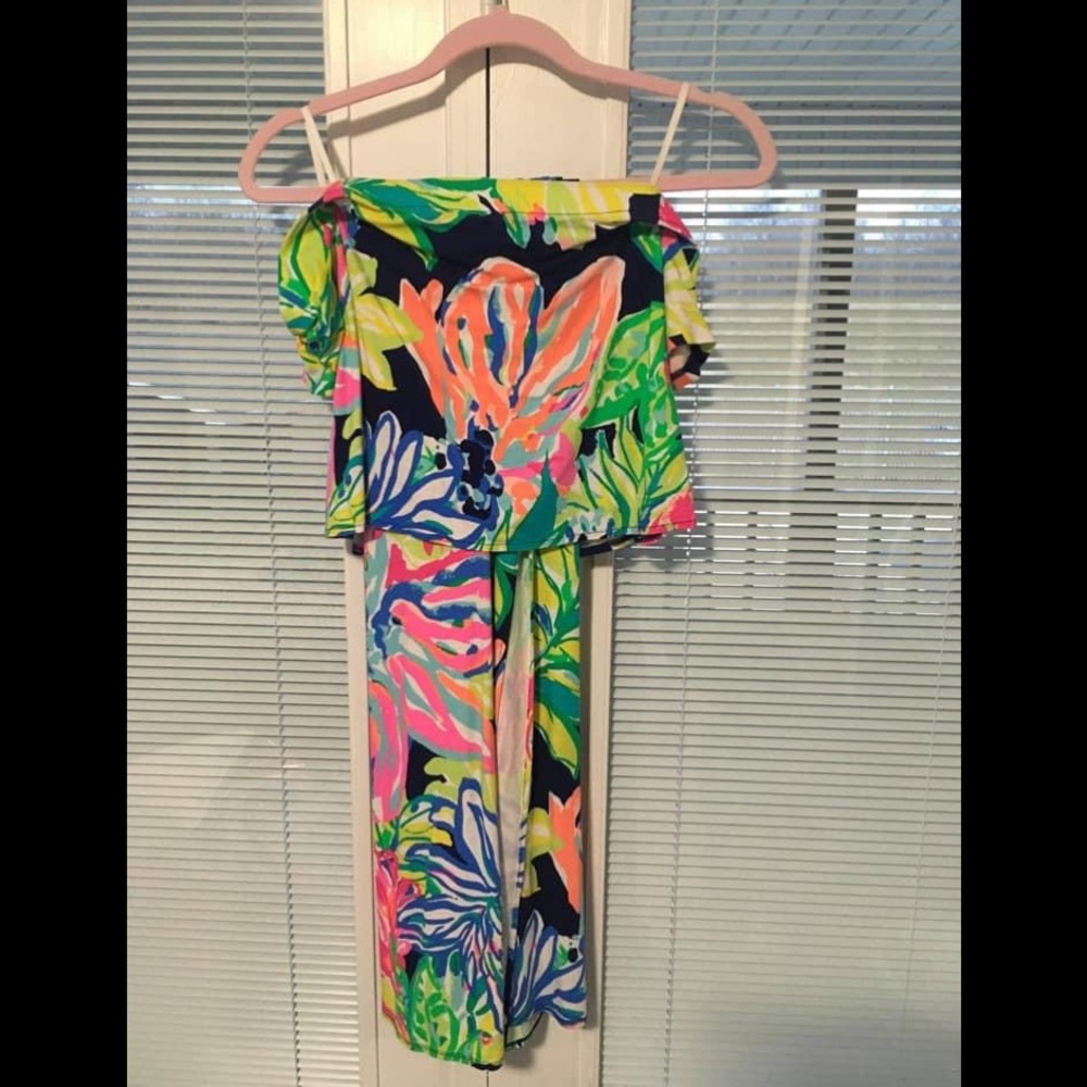 Lilly Pulitzer Mansi Set Travelers Palm